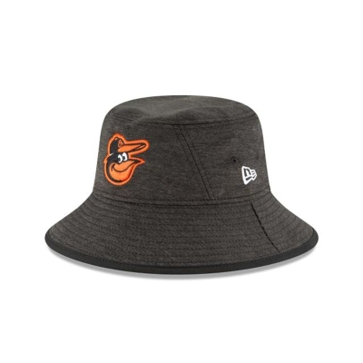 Sapca New Era Baltimore Orioles MLB Shadowed Stretch Bucket Hat - Negrii